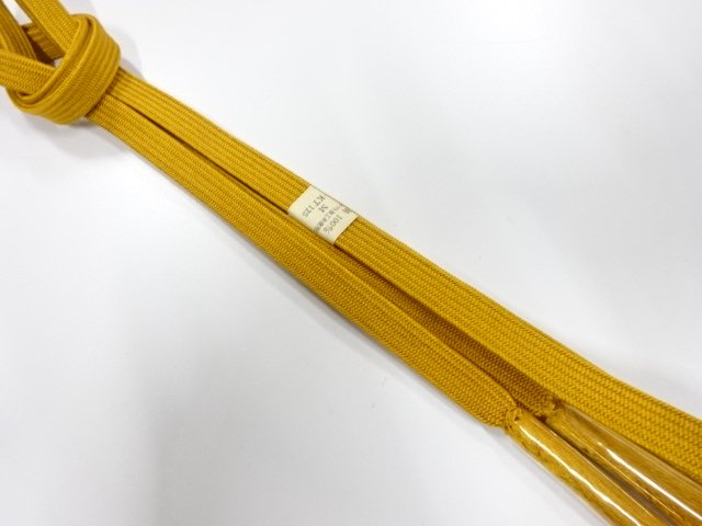 未使用品　正絹　手組帯締め